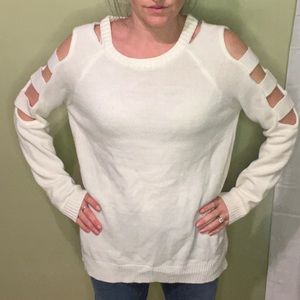 Cold Shoulder Sweater